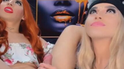 Tranny Invites Her Friend Over For A Fuck