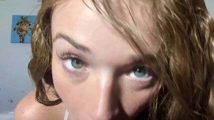 A Gorgeous Trans Girl Playing With Her Toys